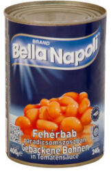 Foltin Globe Kft Bella Napoli 400g Fehérbab pardicsomszószban - vegyesbolt