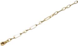 Ékszershop Sárga arany hosszú szemű anker karlánc (1319711)