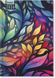 PD Period Basic Határidőnapló A/5 Napi Rainbow 2026 (P41141905)