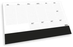 TOPTIMER Könyökalátét, 576x407 mm, heti tervezővel, TOPTIMER T110 , fekete (26T110T-003) - fodicoaruhaz