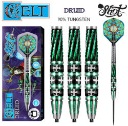 Shot DARTS SZETT SHOT STEEL, CELT DRUID, 23G, 90% WOLFRAM Gravírozott