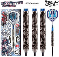 Shot DARTS SZETT SHOT STEEL, WARRIOR TIPU, 21G, 80% WOLFRAM gravírozott