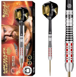 Shot DARTS SZETT STEEL SHOT MICHAEL SMITH BELIEVE 22G, 90% WOLFRAM gravírozott