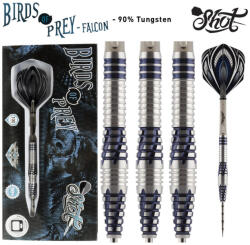 Shot DARTS SZETT SHOT STEEL, BIRDS OF PREY 1, FALCON 27G, 90% WOLFRAM gravírozott