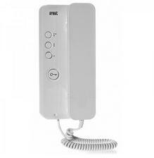 Urmet Kaputelefon audio lakáskészülék 1+n 3gomb falonkívüli fehér világítás/ajtónyitó Miro URMET - 1150/35