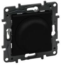 LEGRAND NiloéStep fényerőszabályzó 2vez. betét közp. fedéllel forgatógomb fekete 300W LEGRAND - 863552