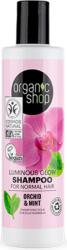 Organic Shop Luminous Glow sampon - Orchidea és menta - 280 ml