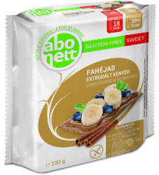 Abonett Zrt. Abonett extrudált kenyér 100g Fahéjas