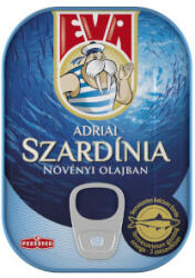 Podravka-International Kft EVA szardínia 100g Növényi olajban - delfinbuvar