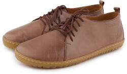 Vlnka Férfi barefoot bőr cipő Oleg, barna felnőtt cipő méret 43