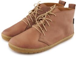 Vlnka Férfi barefoot bőr cipő András, barna felnőtt cipő méret 42