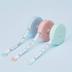  1 Db 1, 5 M-es Egyszerű Hordozható Mini Mérőszalag