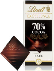 Lindt Exc. 70% Cocoa étcsokoládé 100g - delfinbuvar
