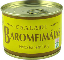 Szegedi Paprika Zrt Szegedi Családi baromfimájas 190g Tépőzáras