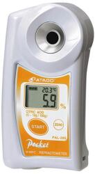 ATAGO PAL-29S digitális refraktométer citromsav vizes oldat (0, 0-10, 0%) mérésére, 100 mérés rögzítése, NFC adatátvitel (4429)