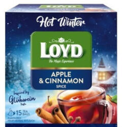  Mokate Hungary Intern. Kft Loyd piramis tea 15*3g Hot Winter Apple&Cinnamon forralt bor - delfinbuvar