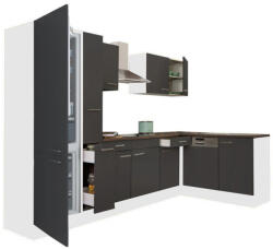 Leziter Yorki 310 sarok konyhabútor alulfagyasztós hűtős kivitelben (LS310FHAN-AF) - muszakinet