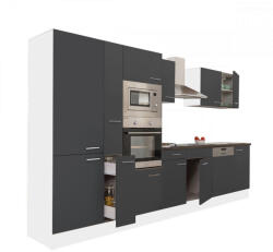 Leziter Yorki 370 konyhabútor sütős és mikrohullámű sütős kivitelben (L370FHAN-PSZ)