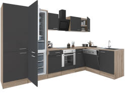 Leziter Yorki 340 sarok konyhabútor alsó sütős, alulfagyasztós hűtős kivitelben (LS340STAN-SUT-PSZ-AF) - muszakinet