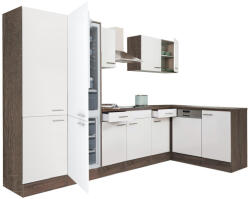 Leziter Yorki 340 sarok konyhabútor alulfagyasztós hűtős kivitelben (LS340YFH-PSZ-AF) - muszakinet