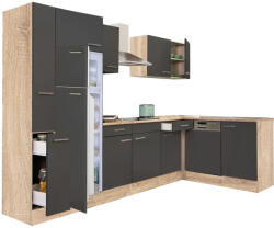 Leziter Yorki 310 sarok konyhabútor felülfagyasztós hűtős kivitelben (LS310STAN-FF) - muszakinet