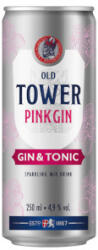  Drinker Old Tower Pink Gin & Tonic 250ml doboz DRS
