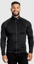 Iron Aesthetics Férfi cipzáros pulcsi Iron Aesthetics Stride, fekete: XL Fekete