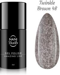 Naní Ojă semipermanentă Amazing Line 5 ml - Twinkle Brown