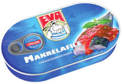 Podravka-International Kft EVA makrélafilé 170g Paradicsommártásban - delfinbuvar