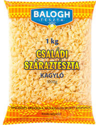 Balogh Tészta BALOGH tészta 1kg Kagyló - delfinbuvar