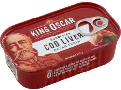 Point Market Kft King Oscar tőkehalmáj saját olajában 121g - delfinbuvar