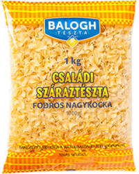 Balogh Tészta BALOGH tészta 1kg Fodros Nagykocka - delfinbuvar