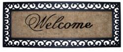 Clayre & Eef Lábtörlő - 45X120cm - "Welcome
