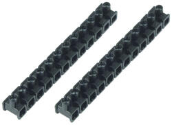 Gao 508400555 Sorkapocs 1 csavaros 2.5mm 12p 2db fekete bliszter (508400555)