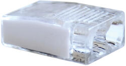 Tracon RVO2, 5-2 Csavar nélküli vezetékösszekötő, átlátszó/fehér2×0, 5-2, 5mm2, 450VAC, max. 16A (RVO2-5-2)