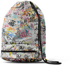 Takoy Panel szabásmintával sporttáskához - white graffiti
