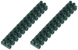 Gao 508410555 Sorkapocs 2 csavaros 0.5-4.0 mm 12p 2db fekete bliszter (508410555)