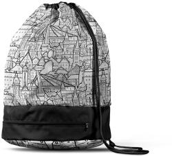 Takoy Panel szabásmintával sporttáskához - I love Slovakia fehér