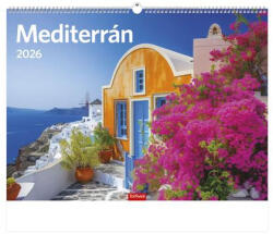 TopTimer Naptár, fali, TOPTIMER, "Mediterrán (26T9300-20F)
