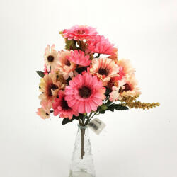  Gerbera csokor rózsaszín - papelito