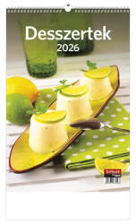 TopTimer Naptár, fali, TOPTIMER "Desszertek (26T9400-14A)