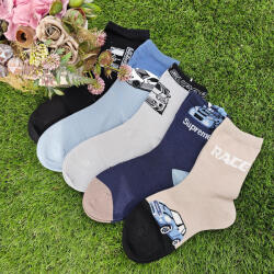 Aura Via Fiú autós zokni szett - 5 pár/szett 32-35 98885