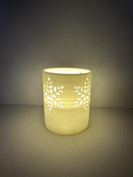  Hópehely-fény - mécsestartó LED mécsessel (6855411)