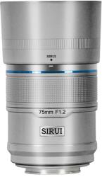 SIRUI Sniper 75mm-es F1.2 APS-C AF objektív Sony E bajonettel (ezüst) (11-03-03-000141)