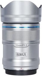 SIRUI Sniper 33mm-es F1.2 APSC AF objektív Nikon Z bajonettel (ezüst) (11-03-03-000094)