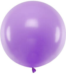  Kerek léggömb 60 cm, pasztell levendula kék (OLBOM-004)