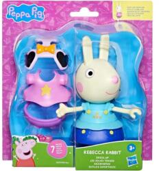 Hasbro Peppa Purceluș: Set de figurine Rebecca îmbrăcată elegant cu accesorii - Hasbro (F8859/G0329) Figurina