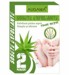AUGAMA Sosete Exfoliante pentru Talpi cu Aloe Vera 2 perechi