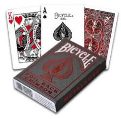 Cartamundi Deutschland Bicycle Mettaluxe Red | United States Playing Card Company (USPC)