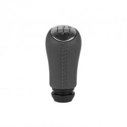 ALM Maner nuca schimbator 5 viteze gri compatibil Dacia Logan 1 Renault Megane 2 Clio 3 Scenic 2 Laguna 2 (ALM 160625-12)